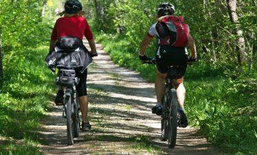 Cycling in Pokhara