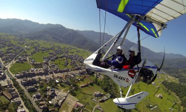 Ultralight Flight in Pokhara