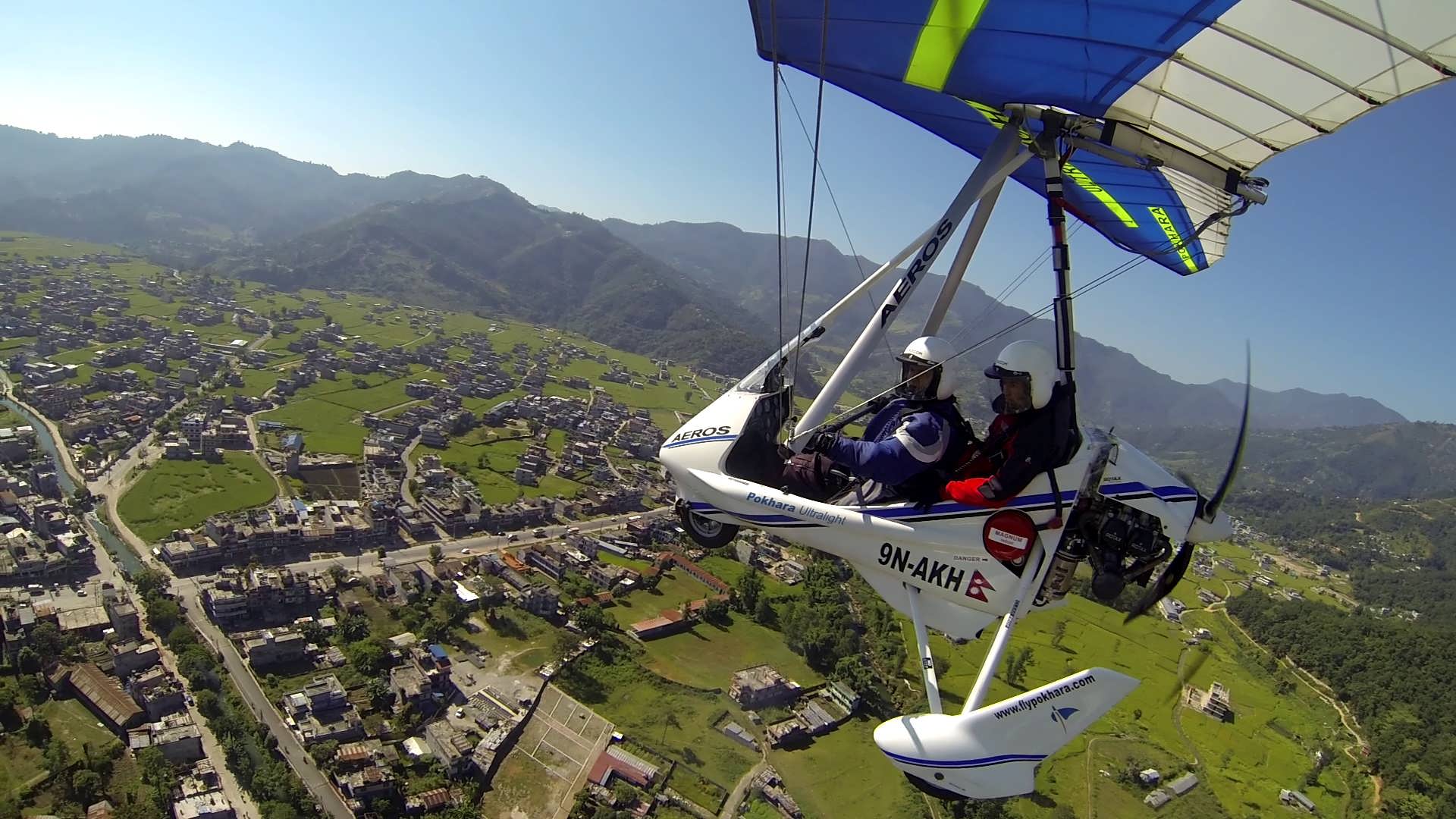 Ultralight Flight in Pokhara